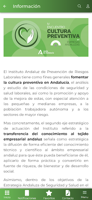 Encuentro Cultura Preventiva Screenshot 3