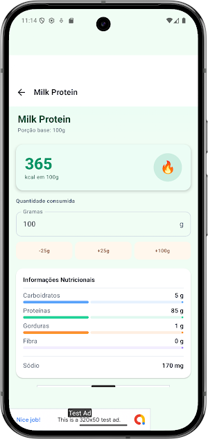 Tabela de Calorias Screenshot 1