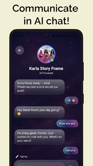 Karla Bustillos Fake Call Chat Screenshot 3