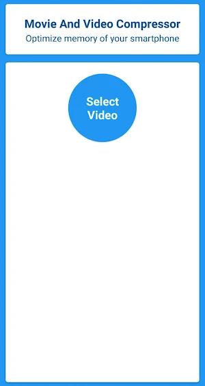 Movie and Video Compressor Screenshot 1