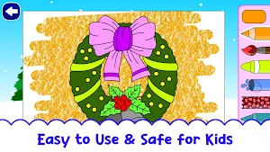 Christmas: Kids Coloring Pages Screenshot 2