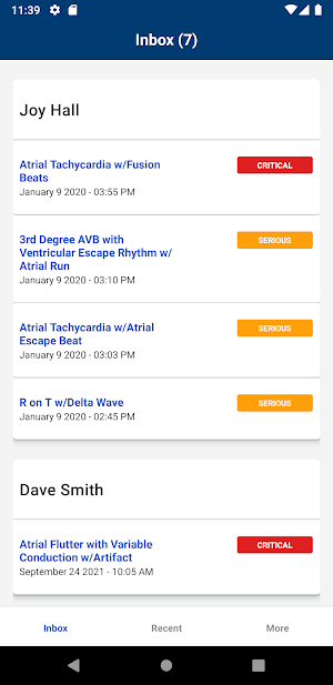 Preventice Notifications Screenshot 3