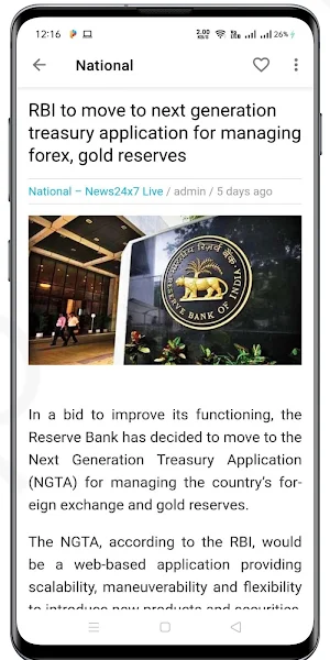 News24x7 Live Screenshot 2