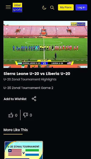 Intel Sports Screenshot 1