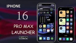 iPhone 16 pro Max Launcher Screenshot 3