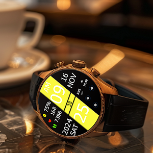 Key WF53 Digital Watch Face Screenshot 3