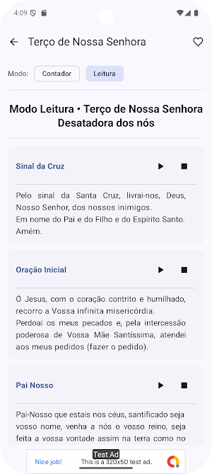 Terço N.S desatadora dos nós Screenshot 2