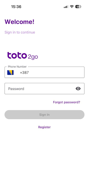 Toto2go Screenshot 0