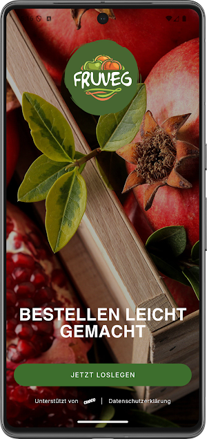 Fruveg App Screenshot 0