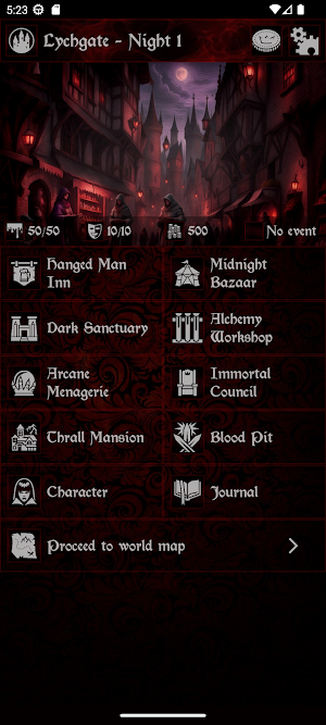 Grim Omens - Old School RPG Screenshot 0