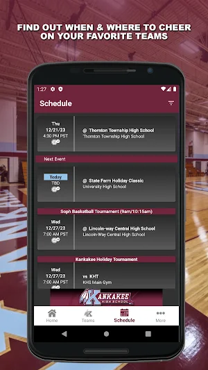 Kankakee Kays Athletics Screenshot 1