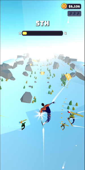 Spider Race Challenge 3D Hero Screenshot 2