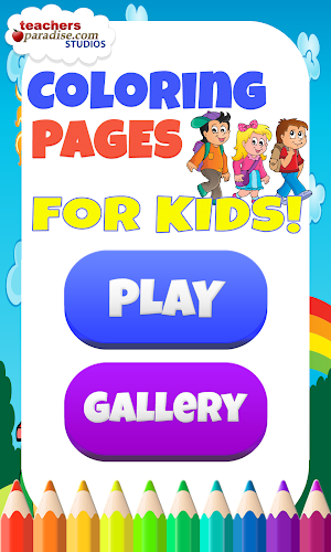 Kid Painting Coloring Art Game Screenshot 0