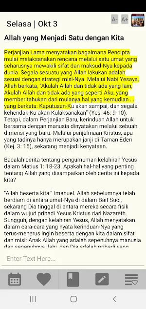 Belajar Sekolah Sabat Screenshot 3
