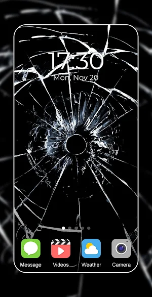 Broken Screen Wallpaper 2024 Screenshot 1