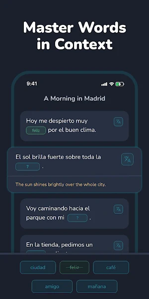 Polly: Vocab Builder Daily Screenshot 2