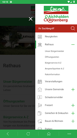 Aichhalden-App Screenshot 1