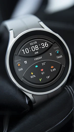 ZKin Watch Dark Gray Component Screenshot 3