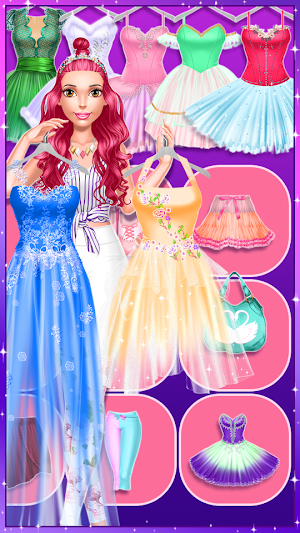 Ballerina Magazine Dress Up Screenshot 1
