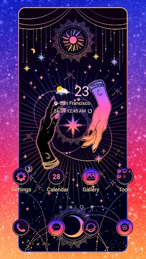 4K Wallpaper HD - Magic Hand C Screenshot 1