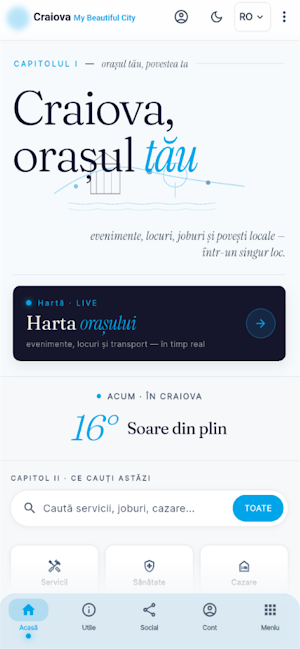 Craiova App Screenshot 0