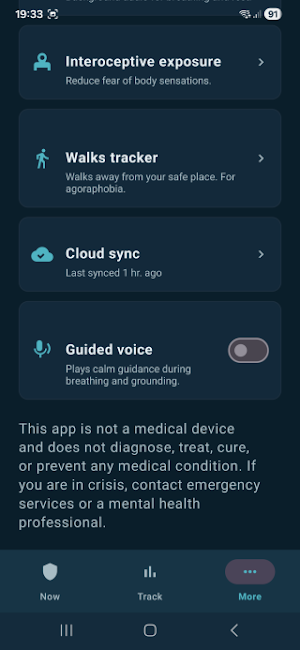 Panic SOS: Anxiety Relief Screenshot 3