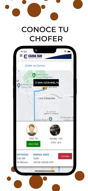 Caoba Taxi - pasajero Screenshot 3