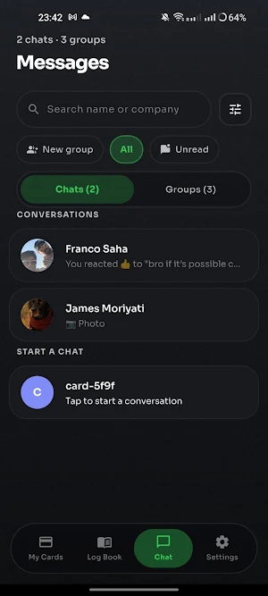 TAAAPIT: Digital Business Card Screenshot 2