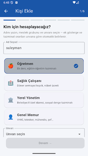 Memur Maaş Hesaplama Screenshot 1