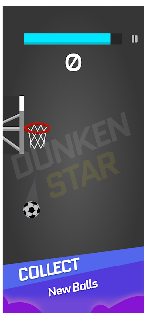 Hoop Shot Dunk mini basketball Screenshot 3