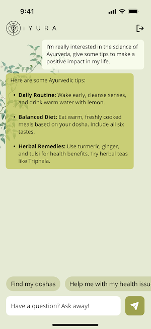 iYURA Screenshot 2