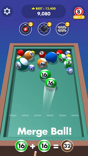 Pool Shoot 2048 Screenshot 1