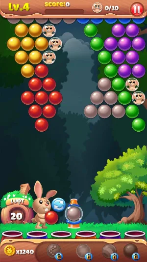 Bubble Bunny Rescue - Bubble Shooter Screenshot 3