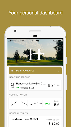 Henderson Lake Golf Club Screenshot 0
