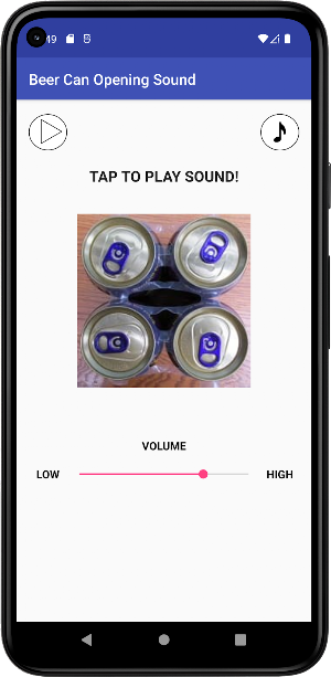 Beer Can Opening Sound Screenshot 0