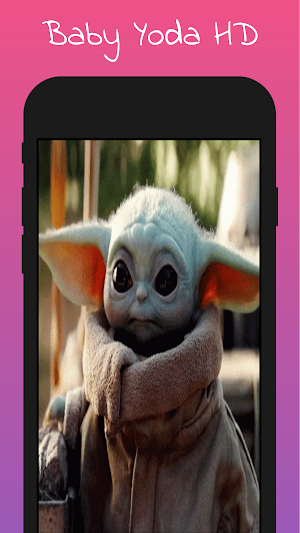 Baby Yoda Live Wallpaper Screenshot 2