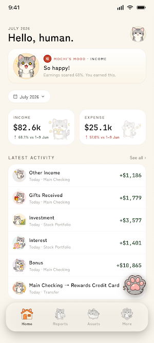 Money Meow: Expense Tracker Screenshot 2