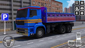 City Truck Parking Games 3D Screenshot 2