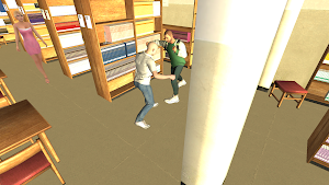 bad guys fight in bully school Screenshot 1