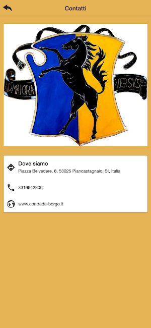 AppBorgo Piancastagnaio Screenshot 1