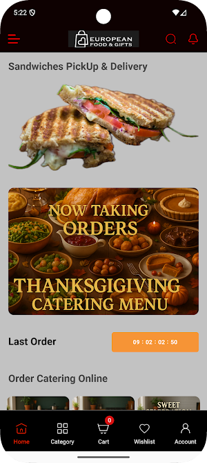 European Food and Gifts Screenshot 0