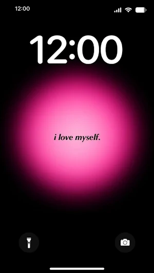 Aesthetic Pink Black Wallpaper Screenshot 3