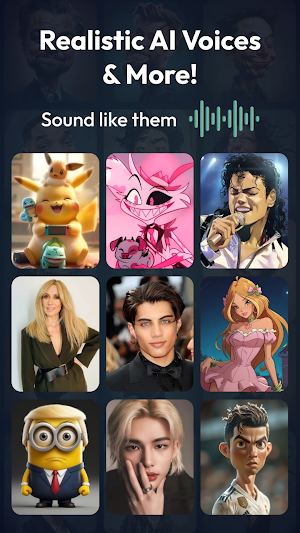 Voice AI Changer & Generator Screenshot 1