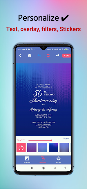 Invitation Card Maker Pro Screenshot 3