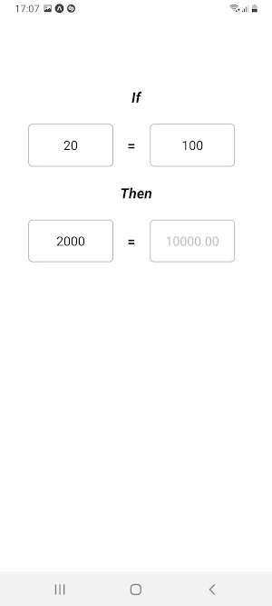 Cross Multiplication Calculato Screenshot 0