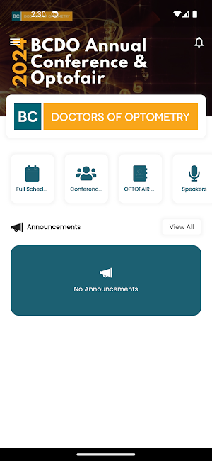 BCDO Annual Conference Screenshot 1