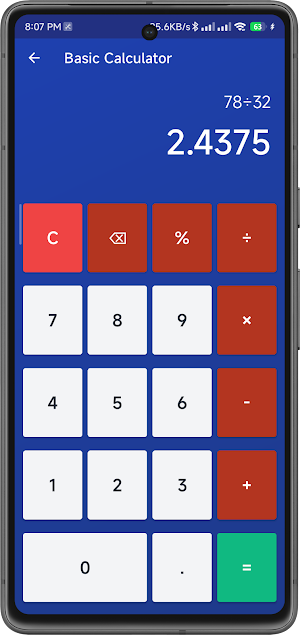 Math Calculator Tool Screenshot 3