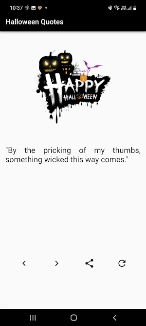 Best Halloween Quotes Screenshot 1
