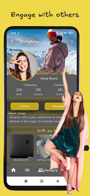 myStuff - Tangible Network Screenshot 2
