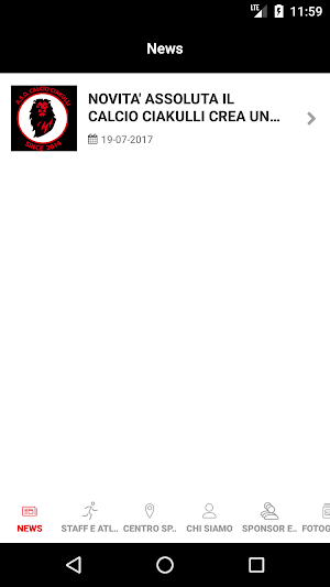 ASD CALCIO CIAKULLI MILAN ACADEMY Screenshot 1